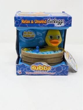 Duckuzzi Rubba Duck Rubber Duck Hot Tub Pool NIB NEW!